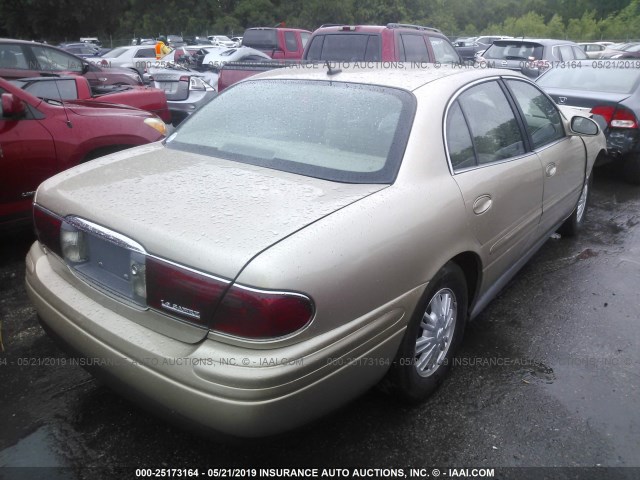 1G4HR54K55U273092 - 2005 BUICK LESABRE LIMITED TAN photo 4