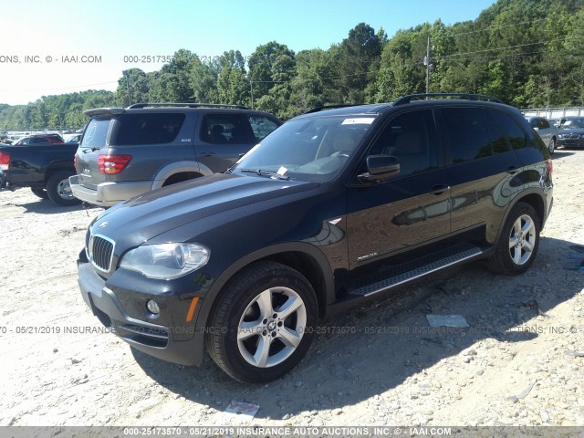 5UXFE43509L268695 - 2009 BMW X5 XDRIVE30I BLACK photo 2