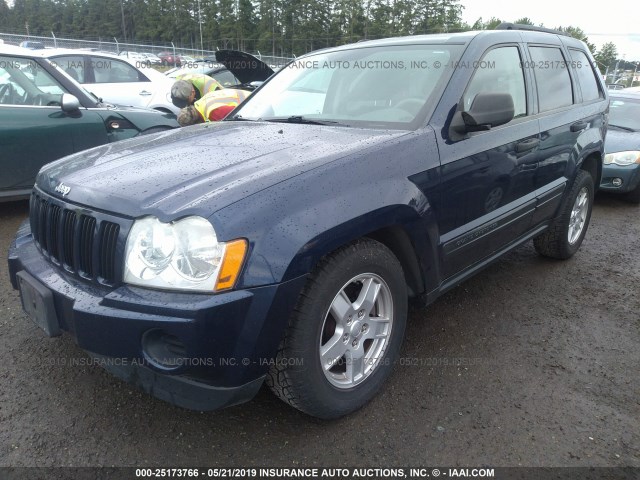 1J4GR48K55C555513 - 2005 JEEP GRAND CHEROKEE LAREDO/COLUMBIA/FREEDOM 蓝色 照片 2