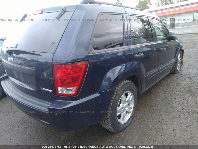 1J4GR48K55C555513 - 2005 JEEP GRAND CHEROKEE LAREDO/COLUMBIA/FREEDOM 蓝色 照片 4