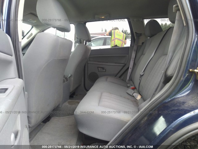 1J4GR48K55C555513 - 2005 JEEP GRAND CHEROKEE LAREDO/COLUMBIA/FREEDOM 蓝色 照片 8