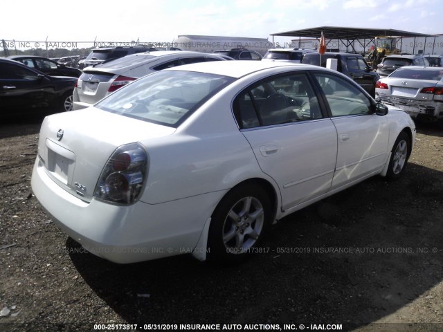 1N4AL11D36C206509 - 2006 NISSAN ALTIMA S/SL WHITE photo 4