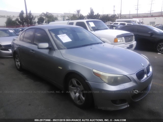 WBANE53516CK90202 - 2006 BMW 525 I GRAY photo 1