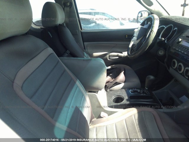 5TETX22N05Z075429 - 2005 TOYOTA TACOMA ACCESS CAB ოქროსფერი ფოტო 5