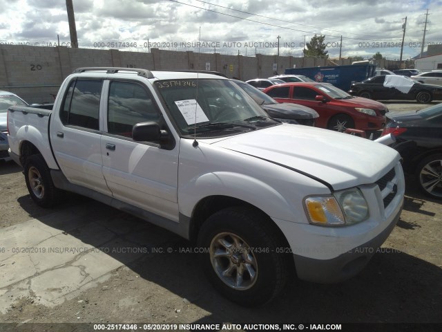 1FMZU67E23UB19144 - 2003 FORD EXPLORER SPORT TR  WHITE photo 1