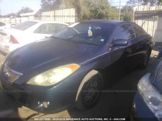 4T1CE38P84U829121 - 2004 TOYOTA CAMRY SOLARA SE/SLE ლურჯი ფოტო 2