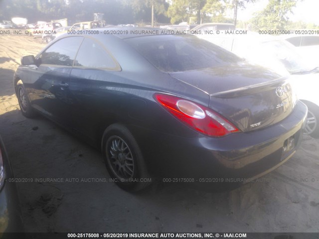 4T1CE38P84U829121 - 2004 TOYOTA CAMRY SOLARA SE/SLE ლურჯი ფოტო 3