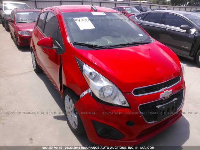 KL8CA6S90FC806977 - 2015 CHEVROLET SPARK LS RED photo 1