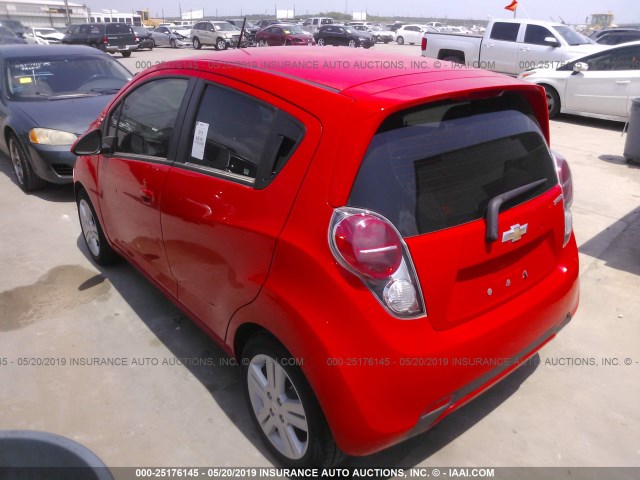 KL8CA6S90FC806977 - 2015 CHEVROLET SPARK LS RED photo 3