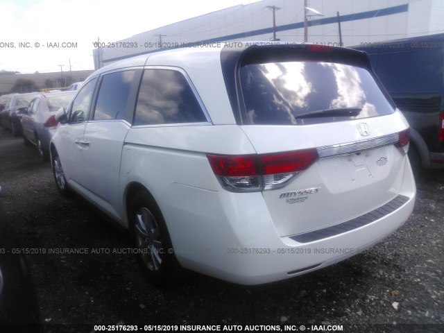 5FNRL5H6XHB007264 - 2017 HONDA ODYSSEY WHITE photo 3