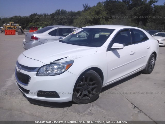 1G11E5SL7EF196395 - 2014 CHEVROLET MALIBU 2LT WHITE photo 2