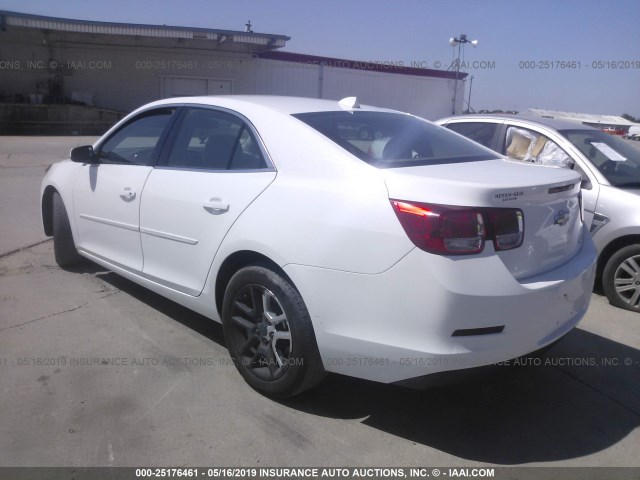 1G11E5SL7EF196395 - 2014 CHEVROLET MALIBU 2LT WHITE photo 3