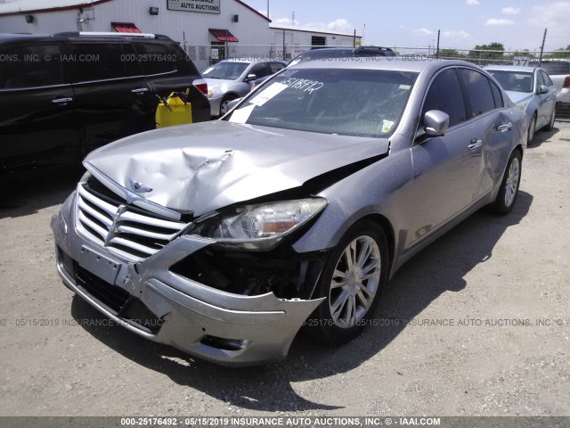 KMHGC4DE1BU115278 - 2011 HYUNDAI GENESIS 3.8L GRAY photo 6