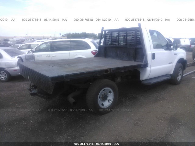 1FTWF31P46EB61842 - 2006 FORD F350 WHITE photo 4