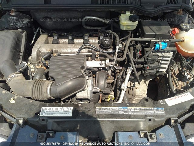 1G8AJ55F57Z118170 - 2007 SATURN ION LEVEL 2 蓝色 照片 10