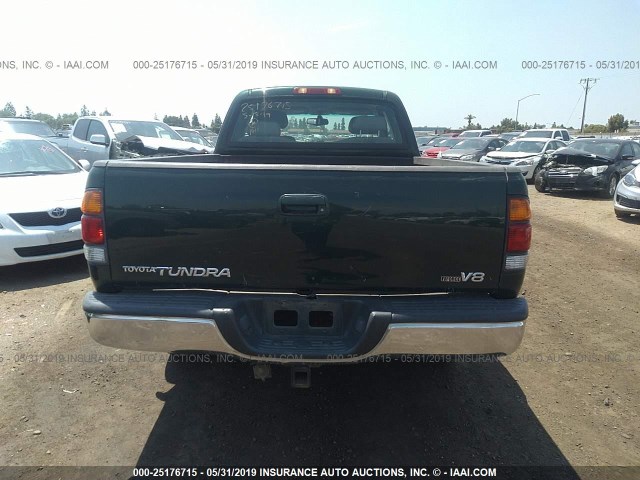 5TBRT38142S254221 - 2002 TOYOTA TUNDRA GREEN photo 7