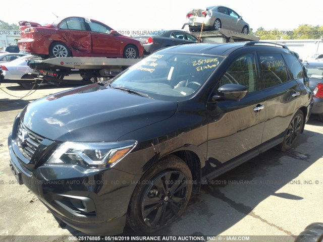 5N1DR2MM7JC663755 - 2018 NISSAN PATHFINDER S/SV/SL/PLATINUM BLACK photo 2
