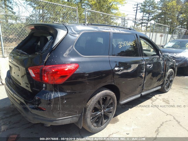 5N1DR2MM7JC663755 - 2018 NISSAN PATHFINDER S/SV/SL/PLATINUM BLACK photo 4