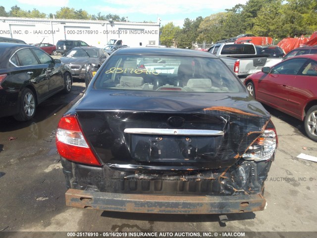 4T1BE32K02U014742 - 2002 TOYOTA CAMRY LE/XLE/SE BLACK photo 6