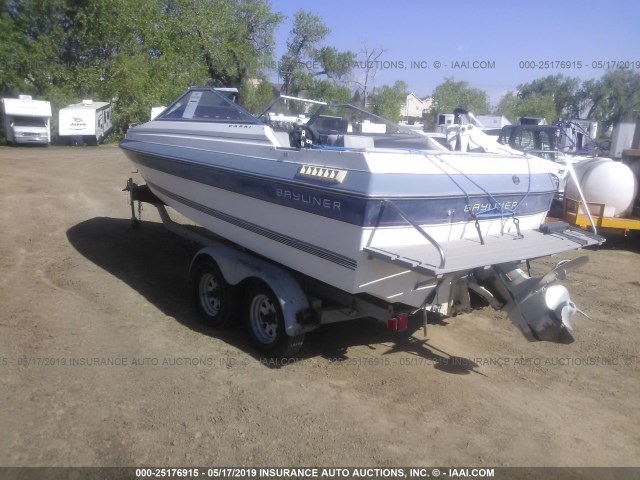 IDTL031721AA - 1986 BAYLINER BOAT  WHITE photo 3