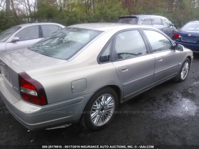 YV1TS92D131310260 - 2003 VOLVO S80 BROWN photo 4