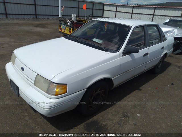 1FAPP36X9RK246343 - 1994 FORD TEMPO GL WHITE photo 2