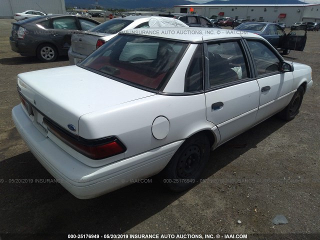 1FAPP36X9RK246343 - 1994 FORD TEMPO GL WHITE photo 4