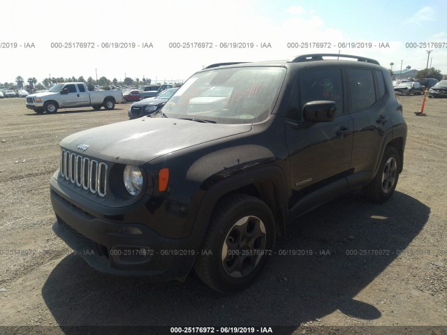 ZACCJABH0FPB71370 - 2015 JEEP RENEGADE LATITUDE BLACK photo 6