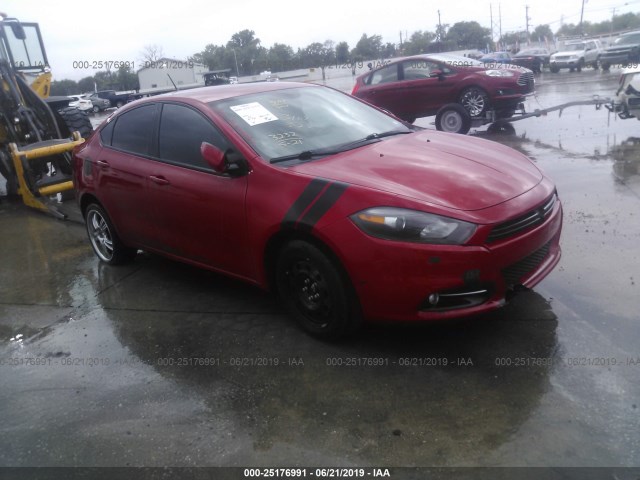 1C3CDFBA9DD344813 - 2013 DODGE DART SXT RED photo 1