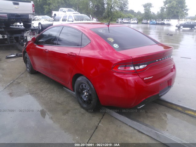 1C3CDFBA9DD344813 - 2013 DODGE DART SXT RED photo 3