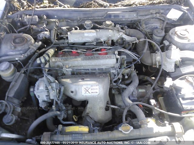 4T1SV21EXLU171234 - 1990 TOYOTA CAMRY DLX ლურჯი ფოტო 10