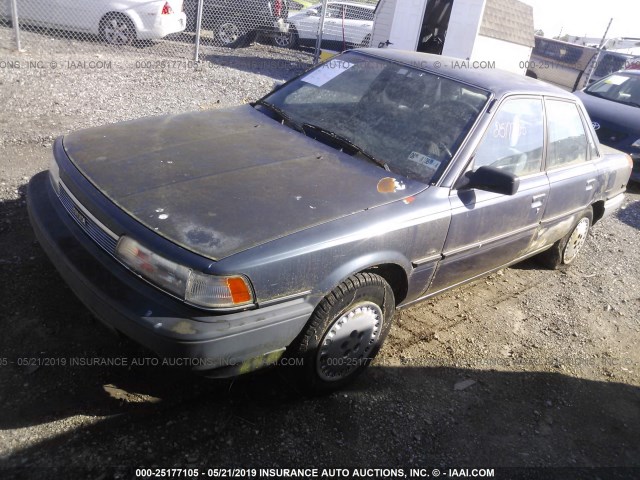 4T1SV21EXLU171234 - 1990 TOYOTA CAMRY DLX ლურჯი ფოტო 2