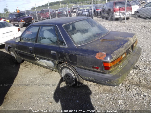 4T1SV21EXLU171234 - 1990 TOYOTA CAMRY DLX ლურჯი ფოტო 3