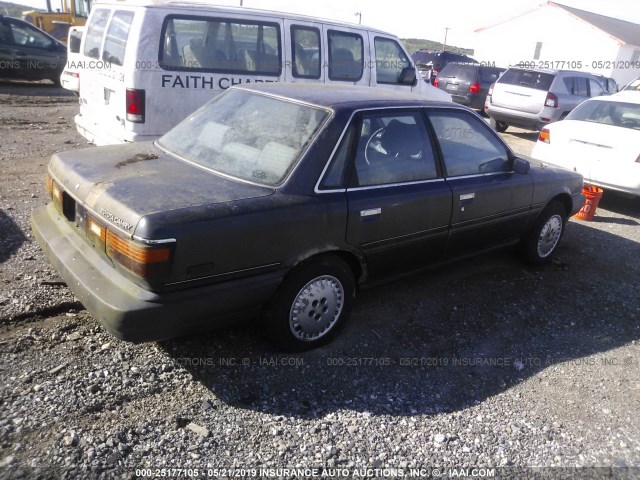 4T1SV21EXLU171234 - 1990 TOYOTA CAMRY DLX ლურჯი ფოტო 4