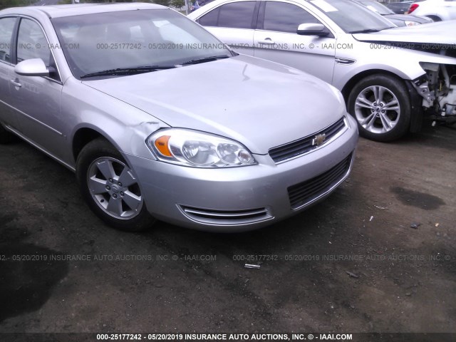 2G1WT58NX81209608 - 2008 CHEVROLET IMPALA LT SILVER photo 6