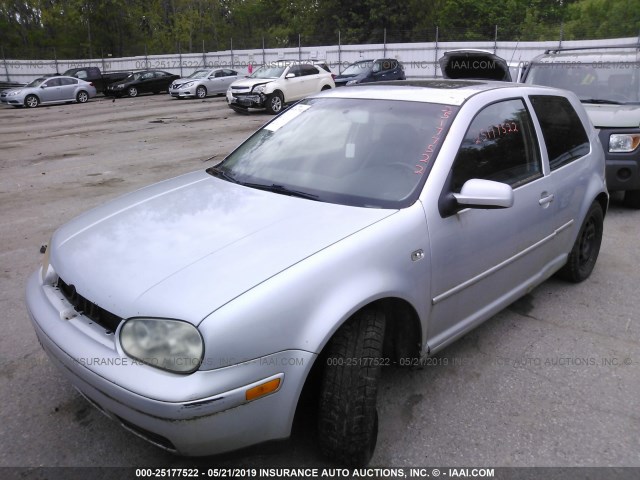 9BWDE61JX24001025 - 2002 VOLKSWAGEN GTI 337 SILVER photo 2