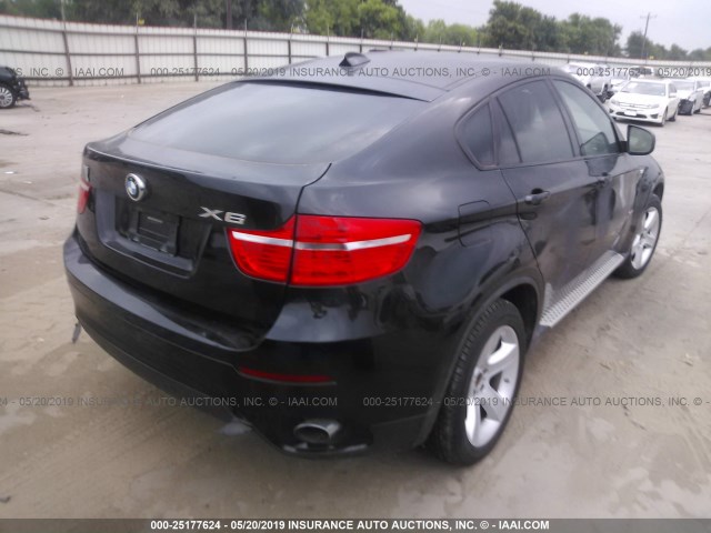 5UXFG2C5XBLX07874 - 2011 BMW X6 XDRIVE35I Qara foto 4