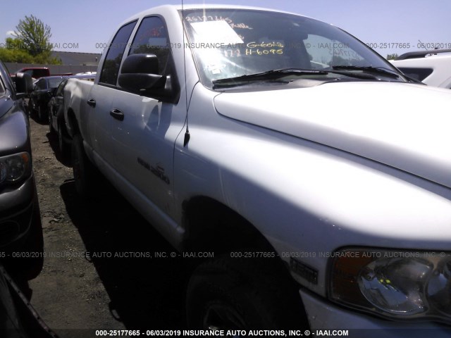 3D7KU28D44G159286 - 2004 DODGE RAM 2500 ST/SLT WHITE photo 6