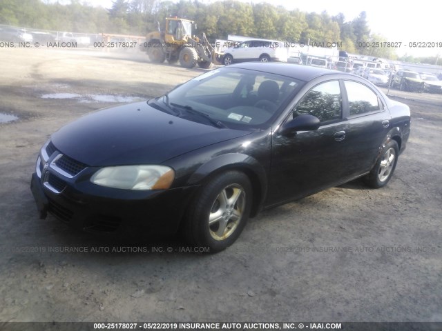 1B3EL46X56N105395 - 2006 DODGE STRATUS SXT BLUE photo 2