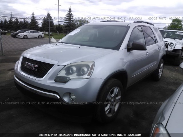 1GKEV13D79J198745 - 2009 GMC ACADIA SLE SILVER photo 2