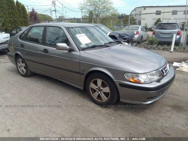 YS3DF58KX22011607 - 2002 SAAB 9-3 SE GRAY photo 1