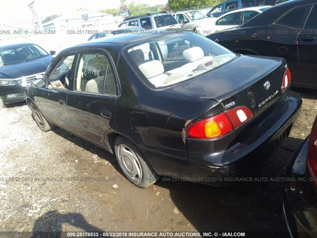 2T1BR12E5YC311423 - 2000 TOYOTA COROLLA VE/CE/LE BLACK photo 3