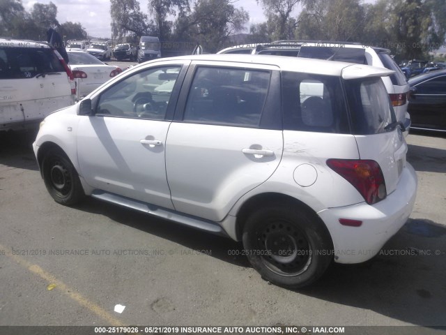 JTKKT624350109684 - 2005 TOYOTA SCION XA WHITE photo 3