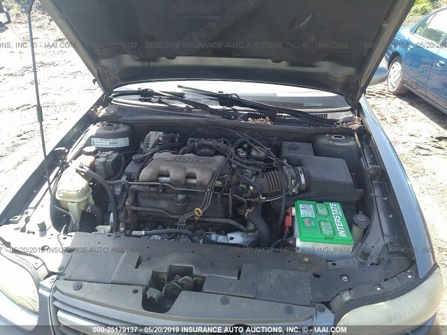 1G1NE52J43M592065 - 2003 CHEVROLET MALIBU LS GRAY photo 10