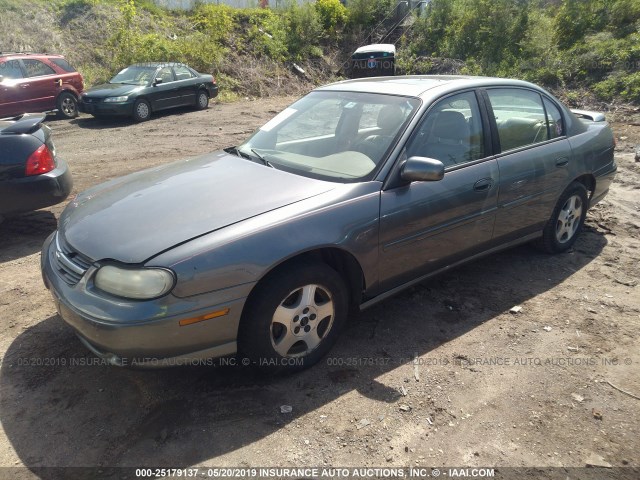 1G1NE52J43M592065 - 2003 CHEVROLET MALIBU LS GRAY photo 2