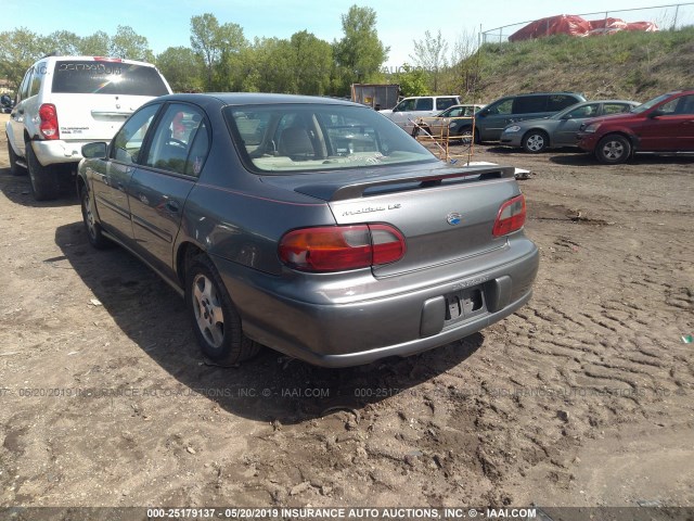 1G1NE52J43M592065 - 2003 CHEVROLET MALIBU LS GRAY photo 3