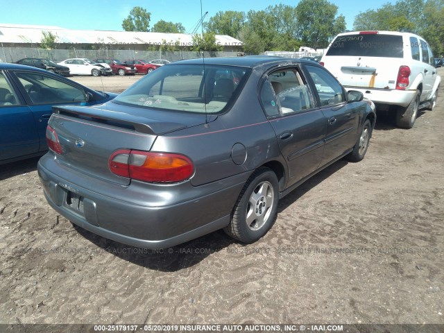 1G1NE52J43M592065 - 2003 CHEVROLET MALIBU LS GRAY photo 4