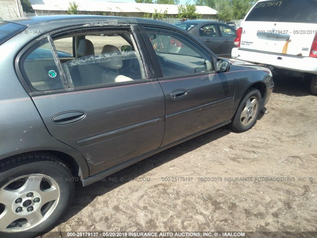 1G1NE52J43M592065 - 2003 CHEVROLET MALIBU LS GRAY photo 6