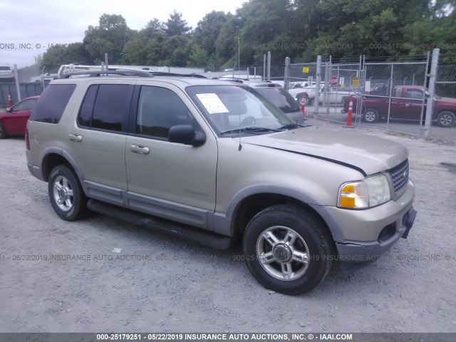 1FMZU73E72ZB05088 - 2002 FORD EXPLORER XLT Champagne photo 1