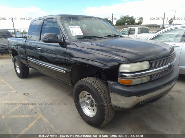 2GCEC19T0Y1338885 - 2000 CHEVROLET SILVERADO C1500 BLACK photo 1